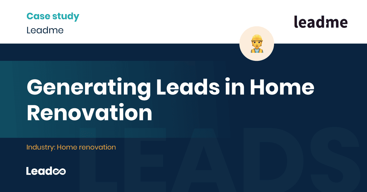 Generating Leads in Home Renovation
