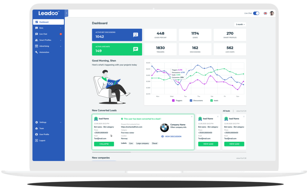 smart features header 02 marketing platform Create a Website for Lead Generation!