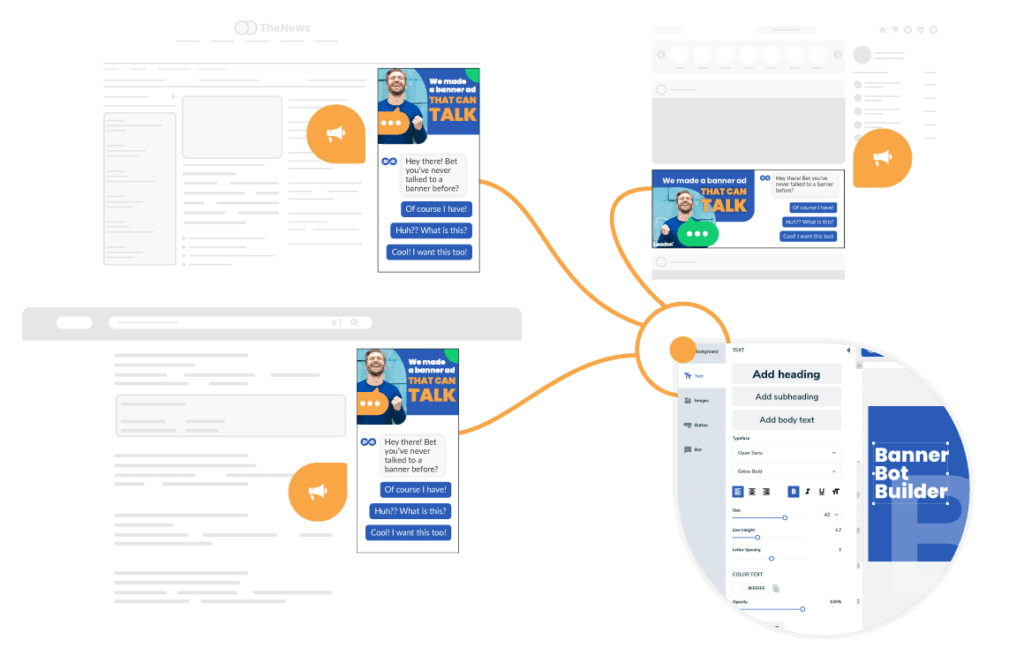 Use bannerbot on the biggest online ad networks