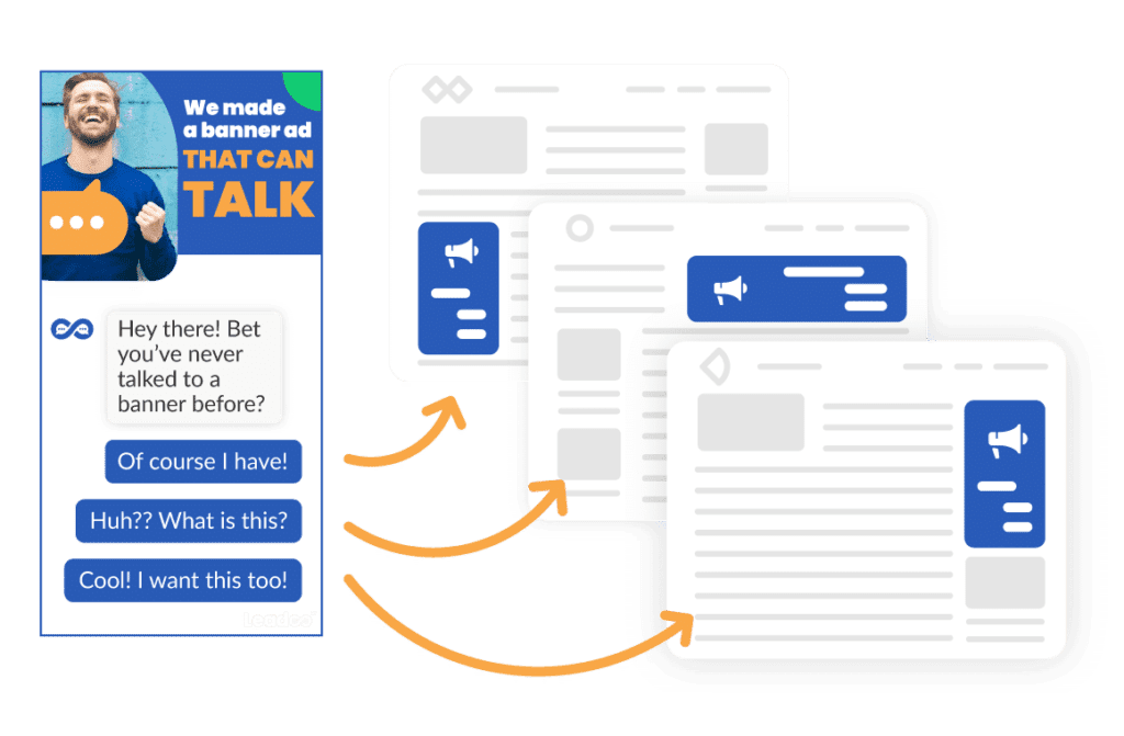 Bannerbot - Activate prospects anywhere on the internet