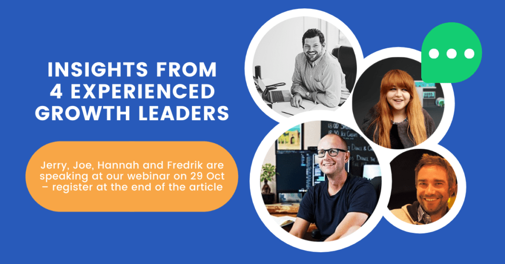 Copy of growth event blog post featured growth insights Growth Insights from 4 Growth Leaders