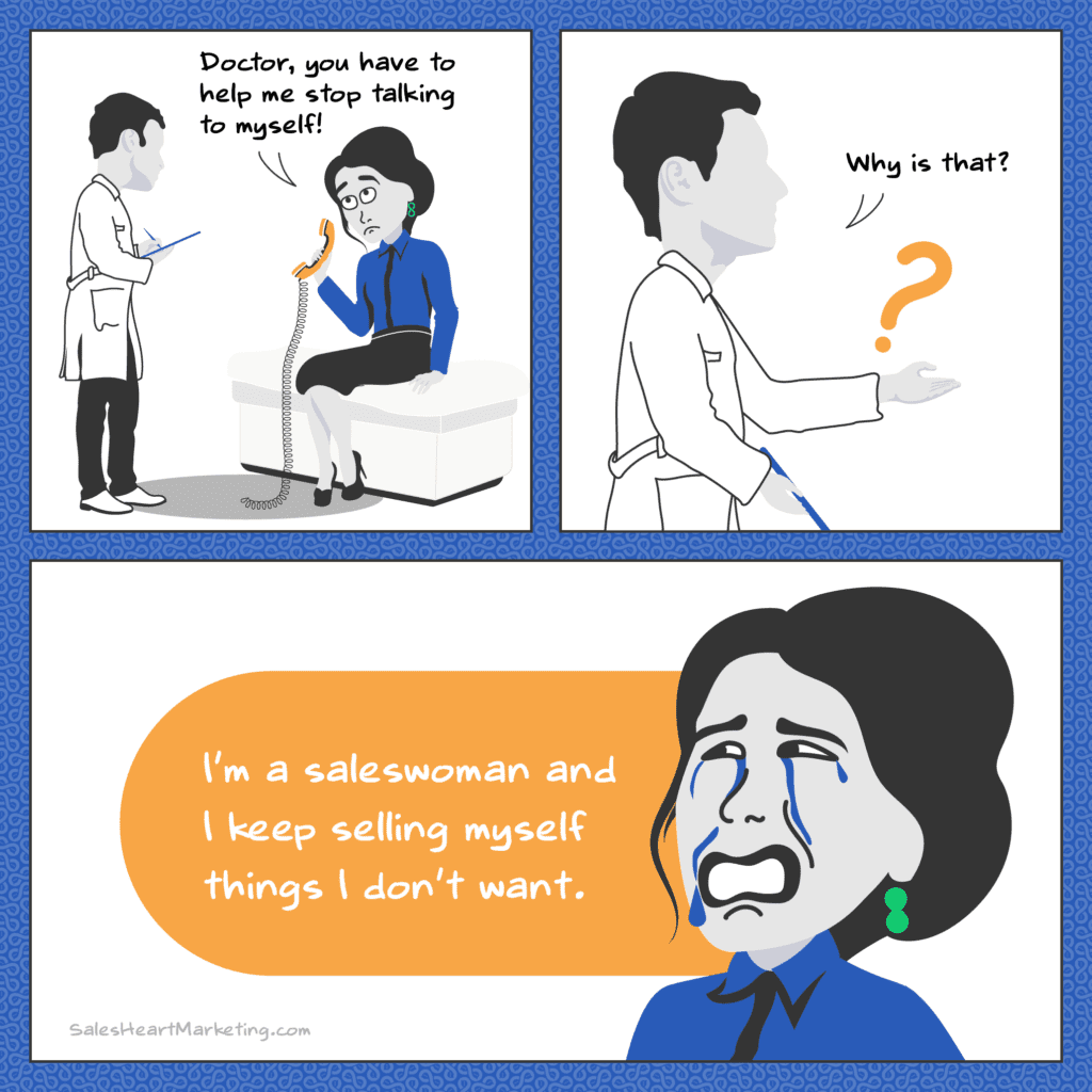 Sales comic N01 02 SalesHeartMarketing