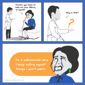 Sales comic N01 02 SalesHeartMarketing