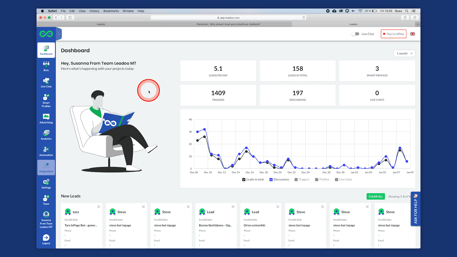 Understanding the Leadoo dashboard.00 00 03 28.Still002 how to use leadoo dashboard Understanding the Leadoo dashboard