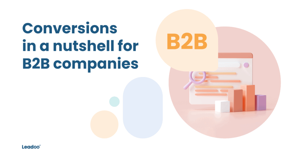 B2B Featured Leadoo Conversions in a nutshell for B2B companies