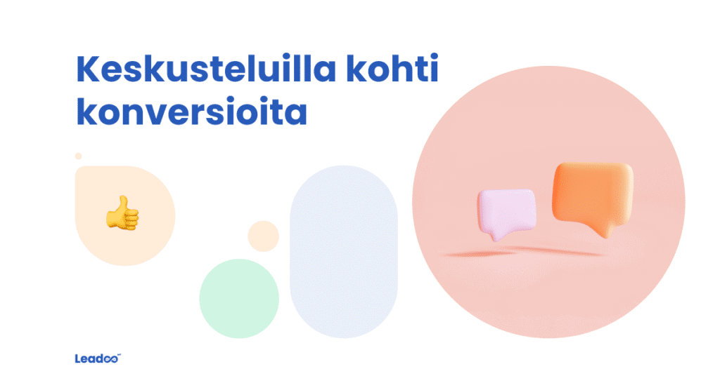 conversation to conversion FIN kampanja Keskusteluilla kohti konversioita