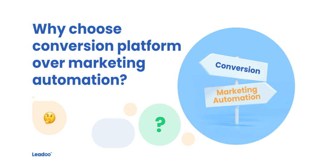 Choose conversion platform conversion Conversion platform vs Marketing automation; which should you choose?