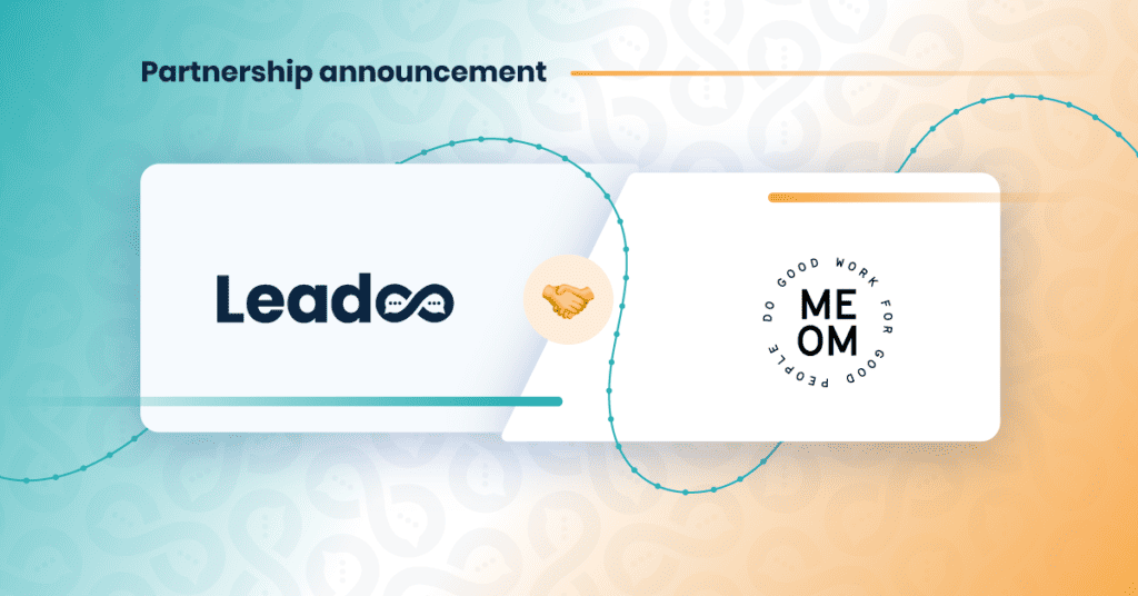 Partnership announcement: Leadoo and MEOM