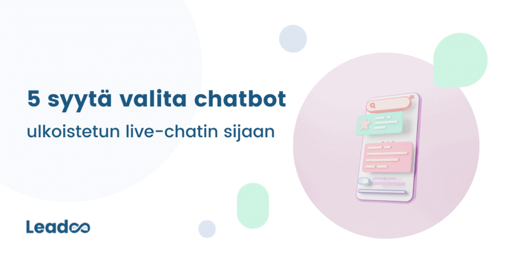 Sere images 20 personoituja keskusteluita 5 syytä valita chatbot ulkoistetun live-chatin sijaan