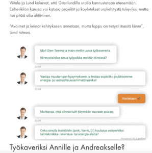 Granlund rekrytointi Miten Leadoo voi auttaa rekrytoinnissa?