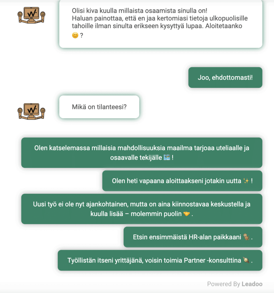 WiseConsulting rekrytointi Miten Leadoo voi auttaa rekrytoinnissa?