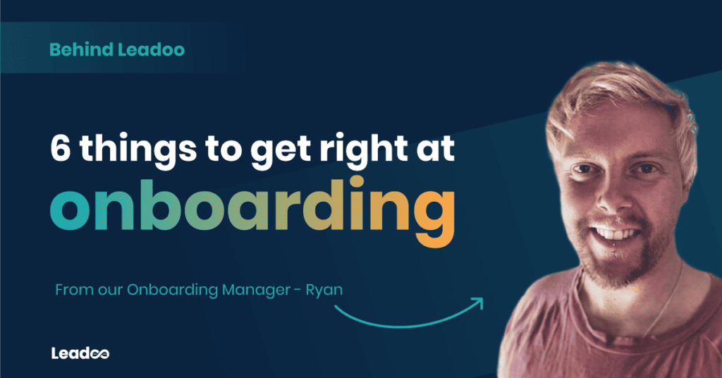onboarding Leadoo intercom and drift 6 things to get right at onboarding