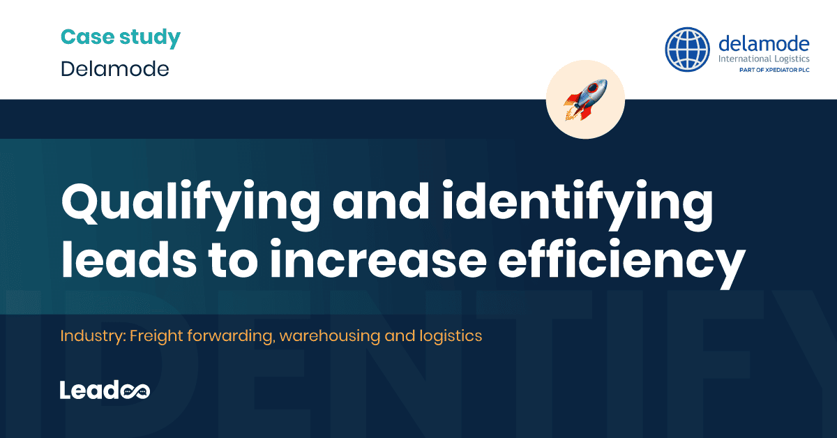 Qualifying and identifying leads to increase efficiency