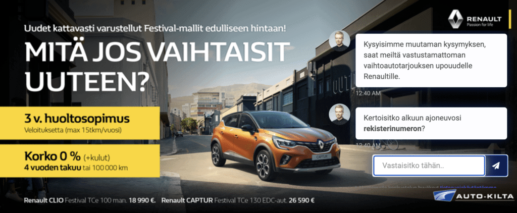 Na%CC%88ytto%CC%88kuva 2022 2 17 kello 12.41.03 bannerimainonnalla Miten konvertoida paremmin bannerimainonnalla? Hyödynnä interaktiivista BanneriBottia!