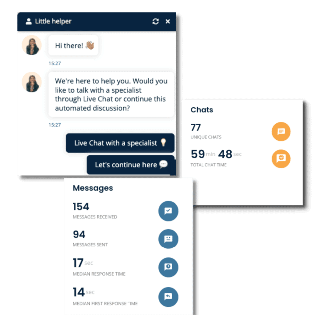 Page images customer service Use cases - customer service