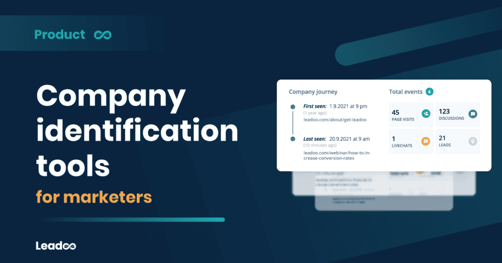 Company identification tools for marketers