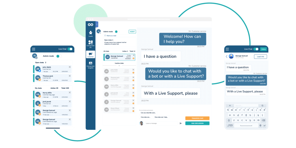 LiveChat header update 3 live chat Live Chat