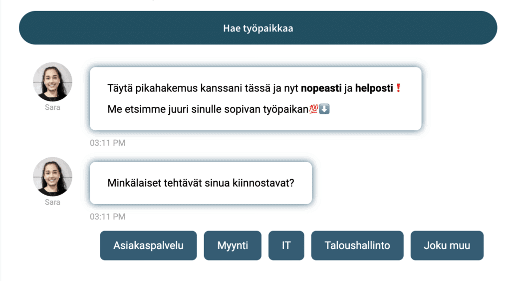 Na%CC%88ytto%CC%88kuva 2022 3 2 kello 15.12.46 yhteydenottoja Bottien avulla lisää näkyvyyttä ja yhteydenottoja myös omien verkkosivujen ulkopuolelta