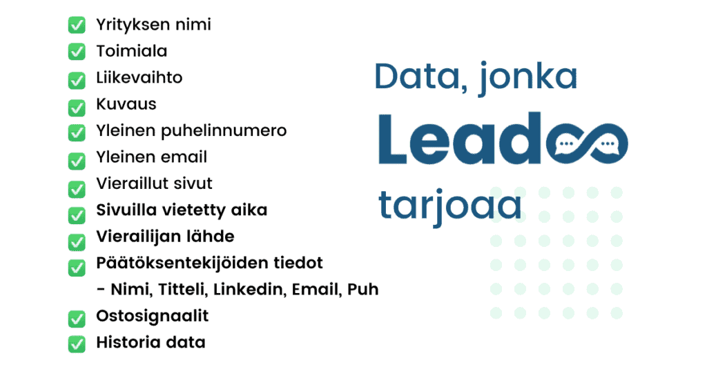 Template 2 6 prospector Uusi ominaisuus Leadoossa: Prospector