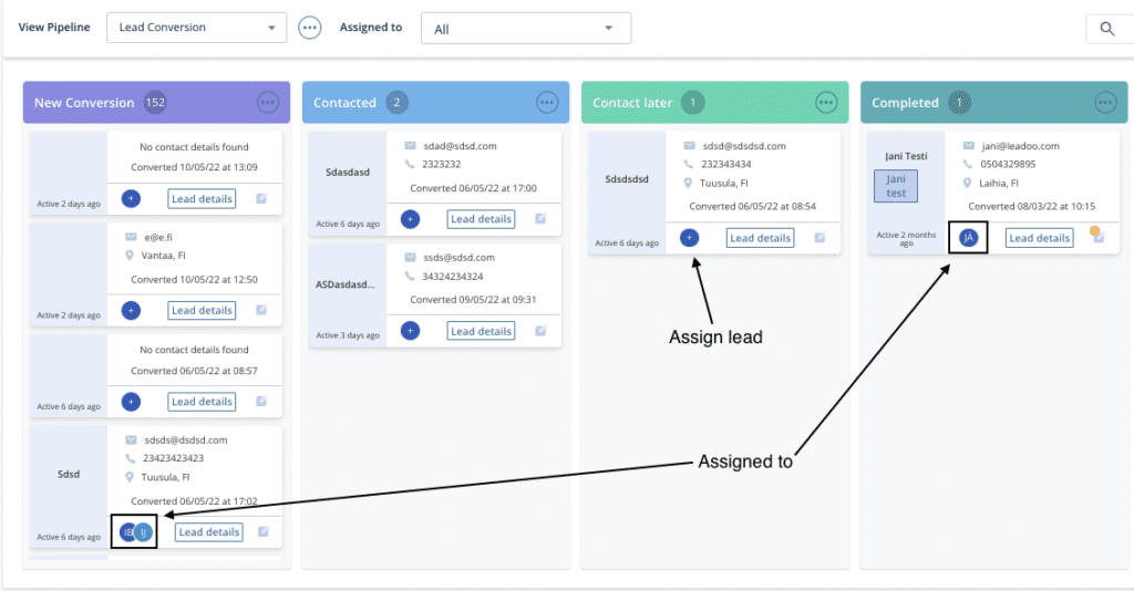 Lead Stage pic 3 Lead Stages & Pipelines
