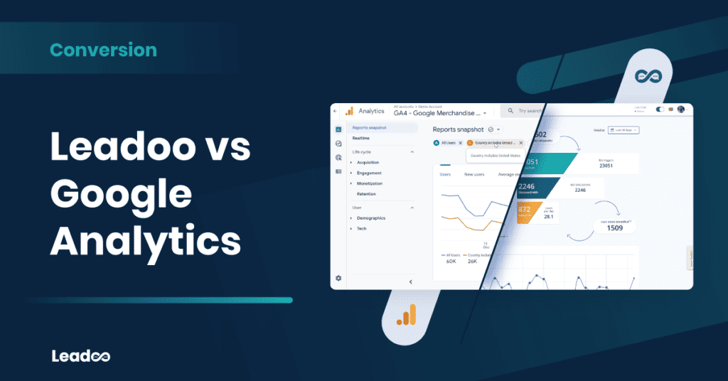 leadoo vs google analytics Leadoo vs Google analytics Miksi valita Leadoo vs Google Analytics?