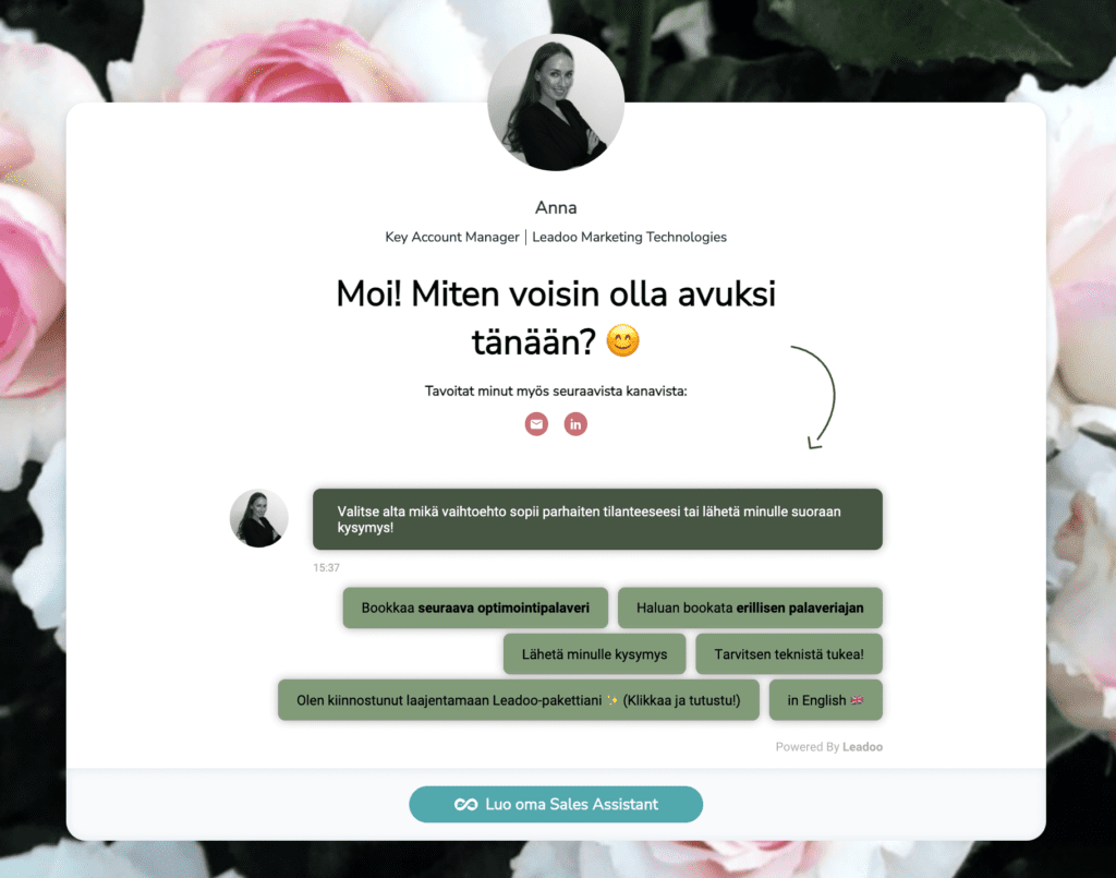 Na%CC%88ytto%CC%88kuva 2022 6 2 kello 15.39.24 2 Leadoo Sales Assistant FIN - tattoo artists