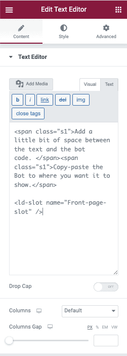 Na%CC%88ytto%CC%88kuva 2022 6 13 kello 12.58.07 How to embed Leadoo bots