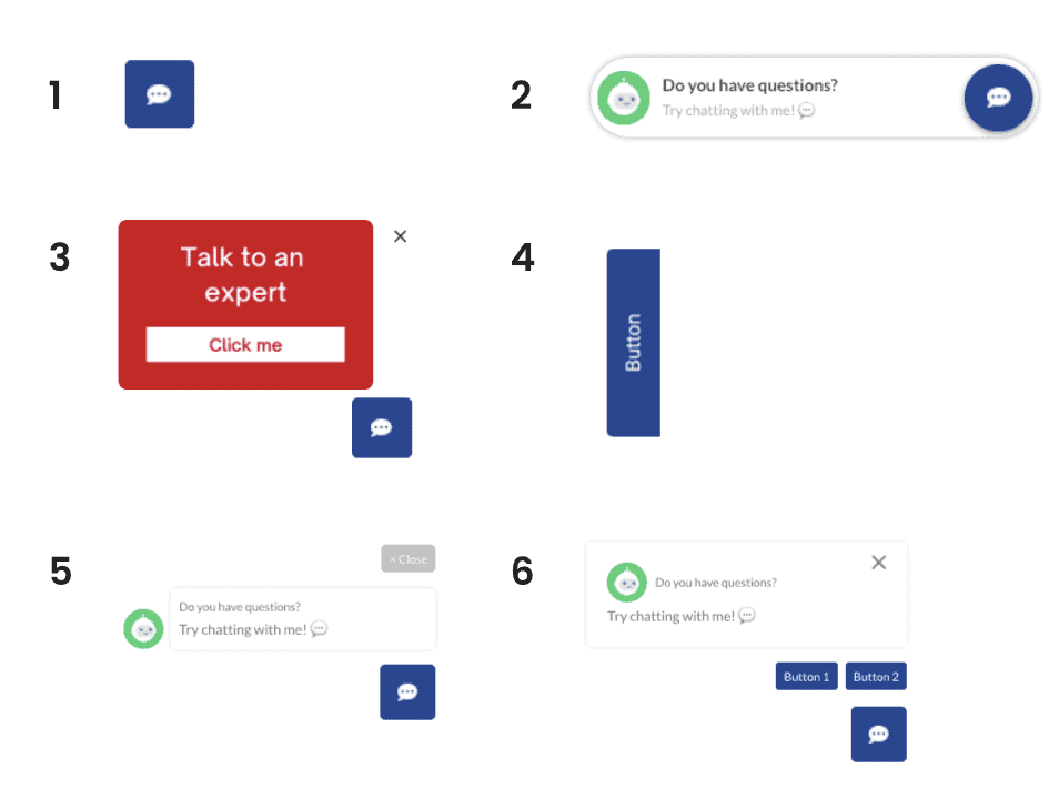 Na%CC%88ytto%CC%88kuva 2022 6 3 kello 8.28.57 Settings, Styles & Trigger rules (Chatbot & Inpagebot)