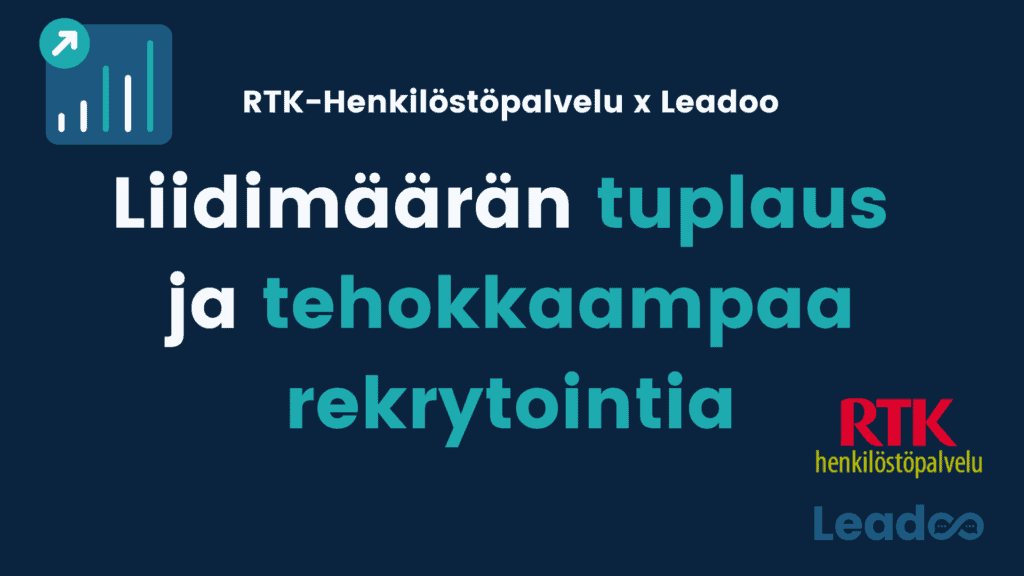 Personoidut keskustelut verkkosivuilla 6 rekrytointiala Leadoo rekrytointialalle