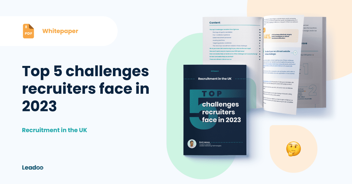 Recruitment in the UK: Top 5 challenges recruiters face in 2023