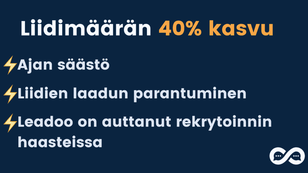 Sara images 3 sigma trukit 40% lisäys liidimäärässä ja erinomainen palvelu koko asiakassuhteen ajan