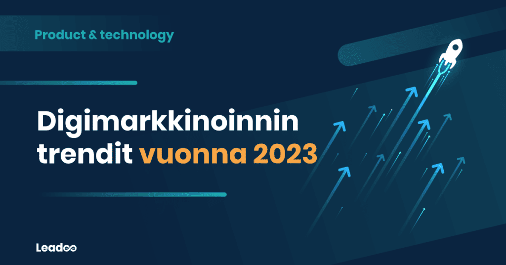Digimarkkinoinnin trendit vuonna 2023 ostopolku Digimarkkinoinnin trendit vuonna 2023