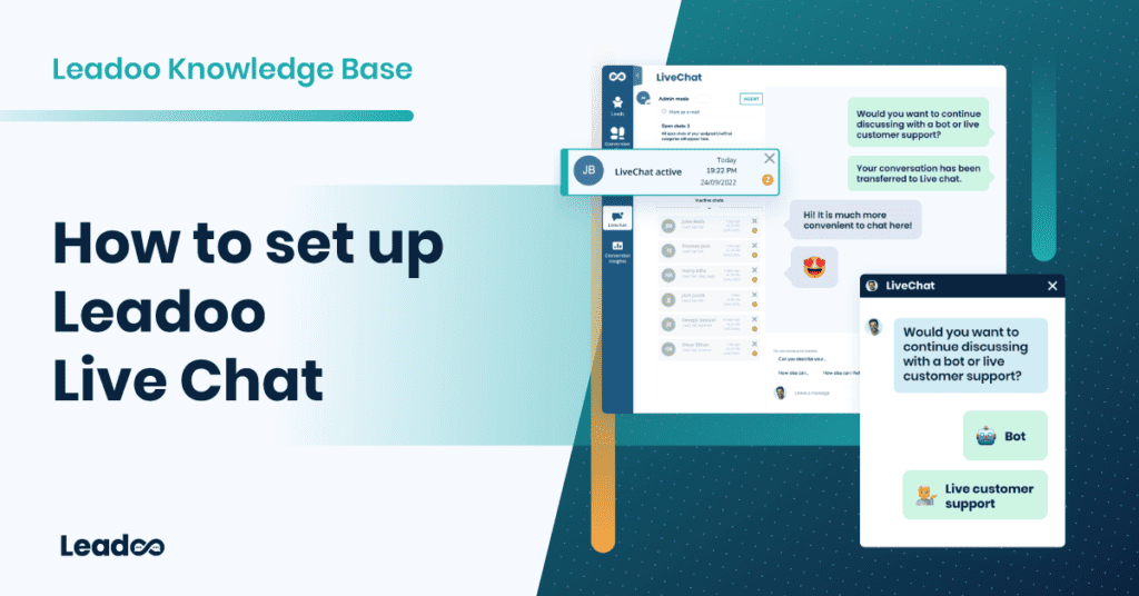 Set Up Leadoo Live Chat