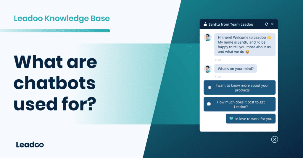 What are chatbots used for Featured What are chatbots used for?