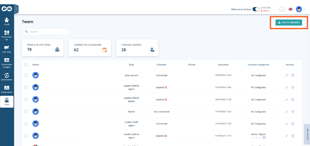 How to add a team member
