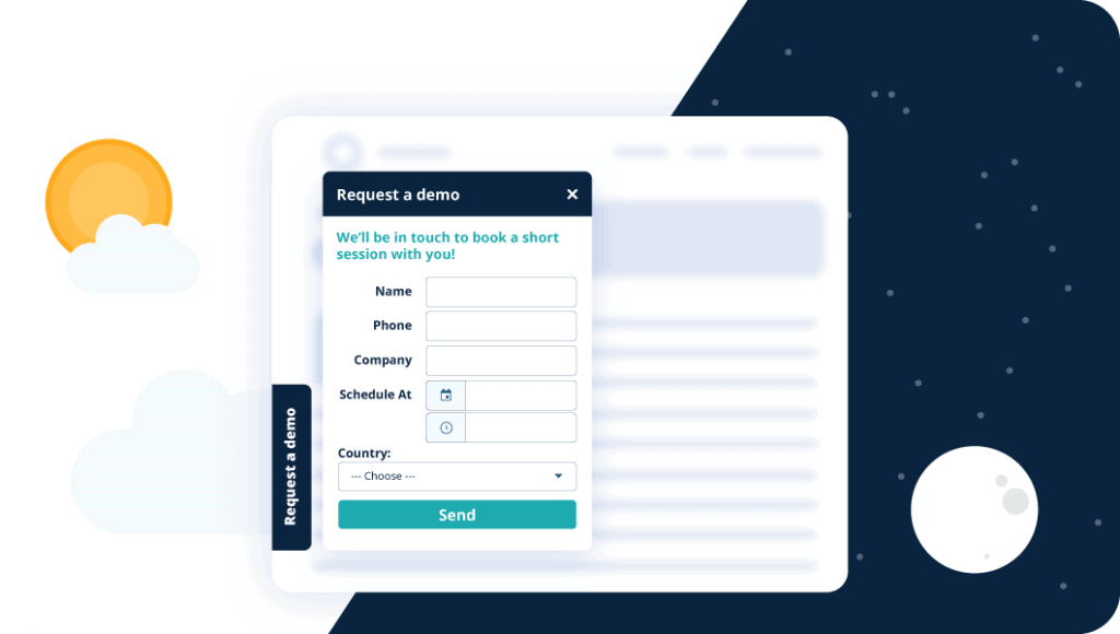 CTA Callback working day and night on the website