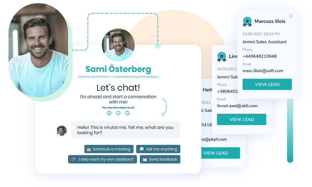 Leadoo Sales Assistant - Your personal landing page