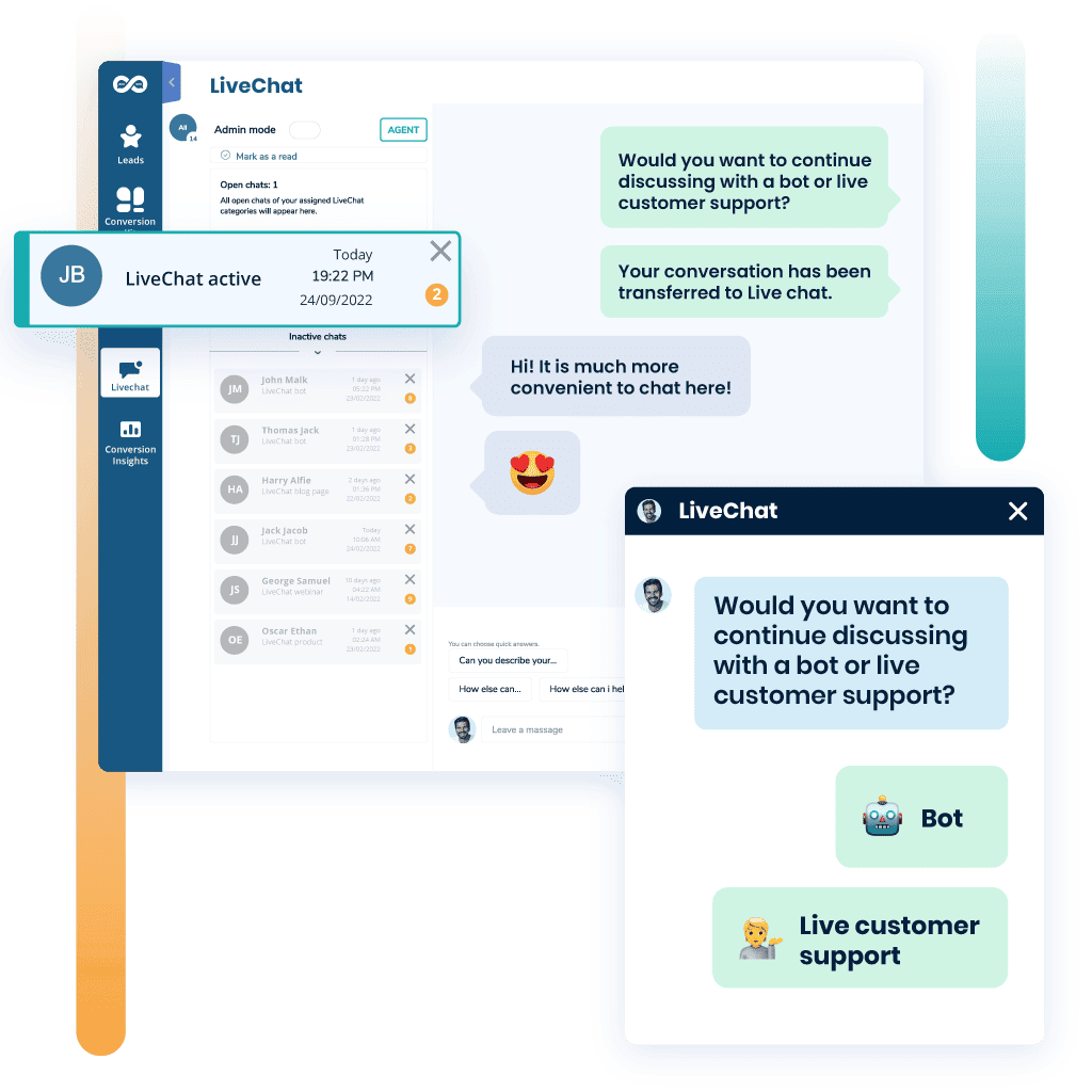 Conversion kit tool - chatbot