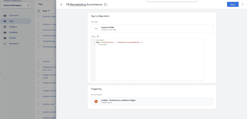 How to create remarketing audiences with Leadoo 4 Remarketing audiences 4 How to create remarketing audiences with Leadoo