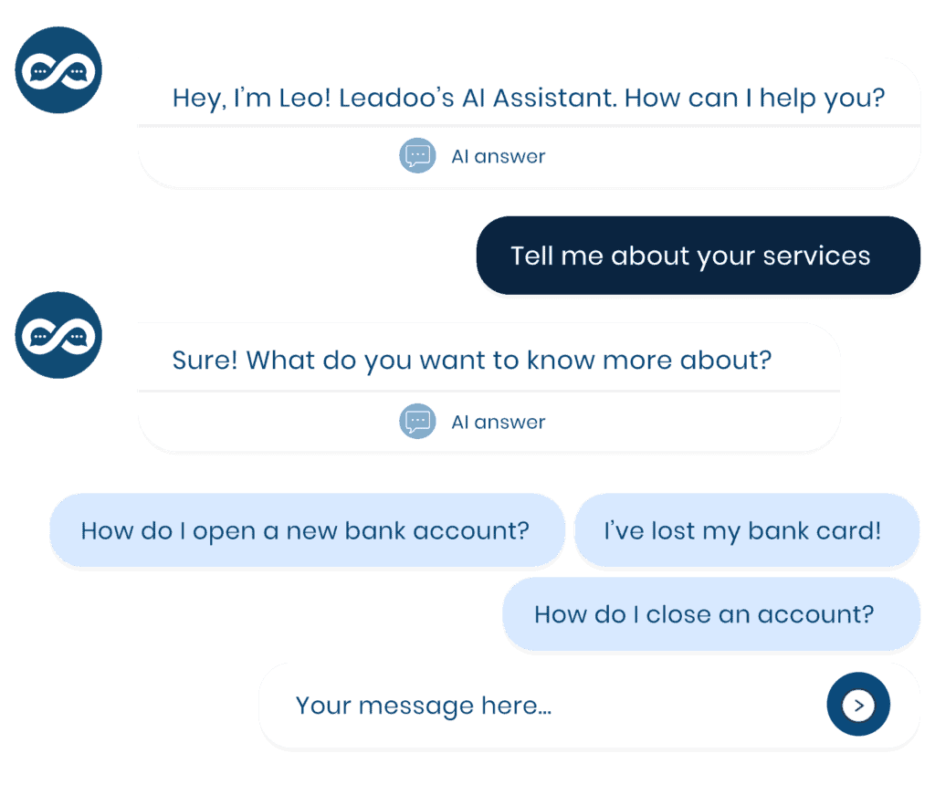 AI Conversation Leadoo AI Leadoo AI