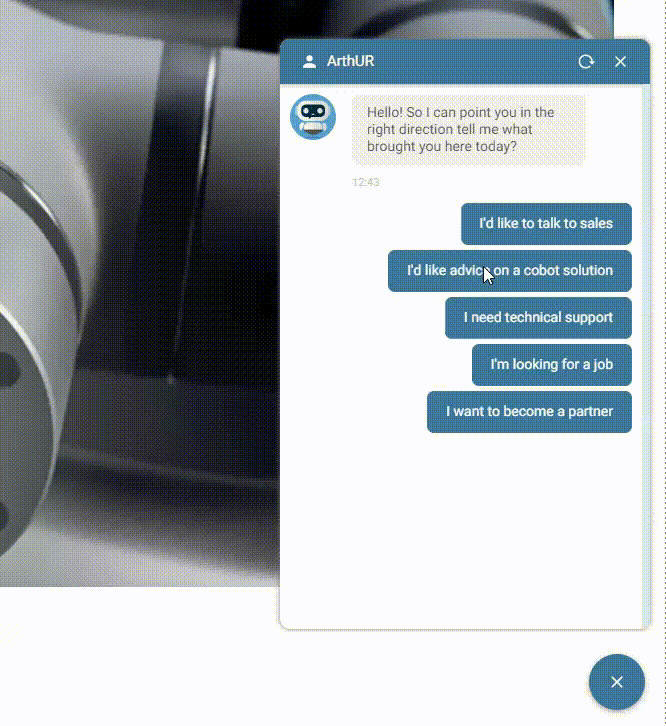 Collaborative robotic automation Cobots from Universal Robots Google Chrome 22 November 2023 Online Buying Journeys How To Create Simple Online Buying Journeys… Even if Your Offering Is Complex