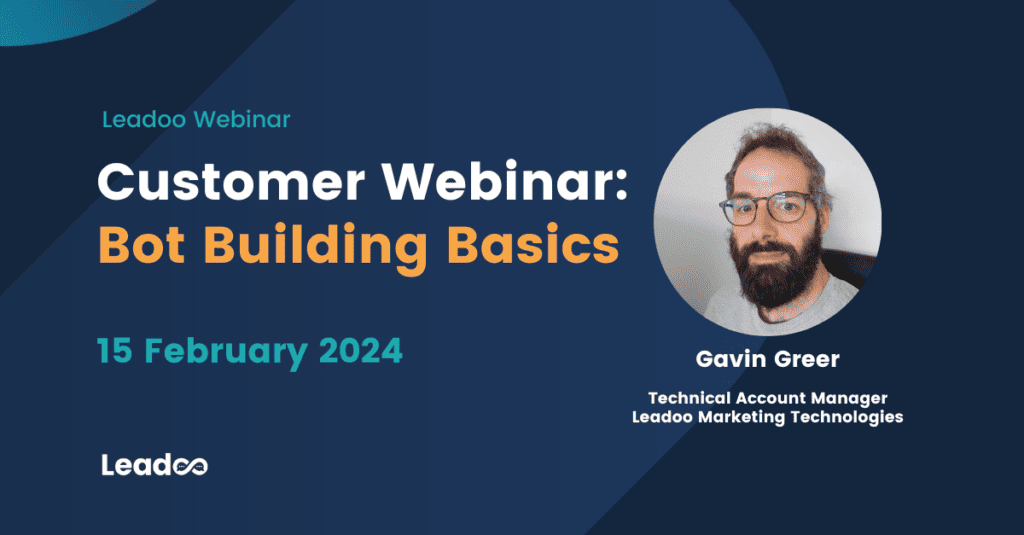 Bot Building Basics Webinar