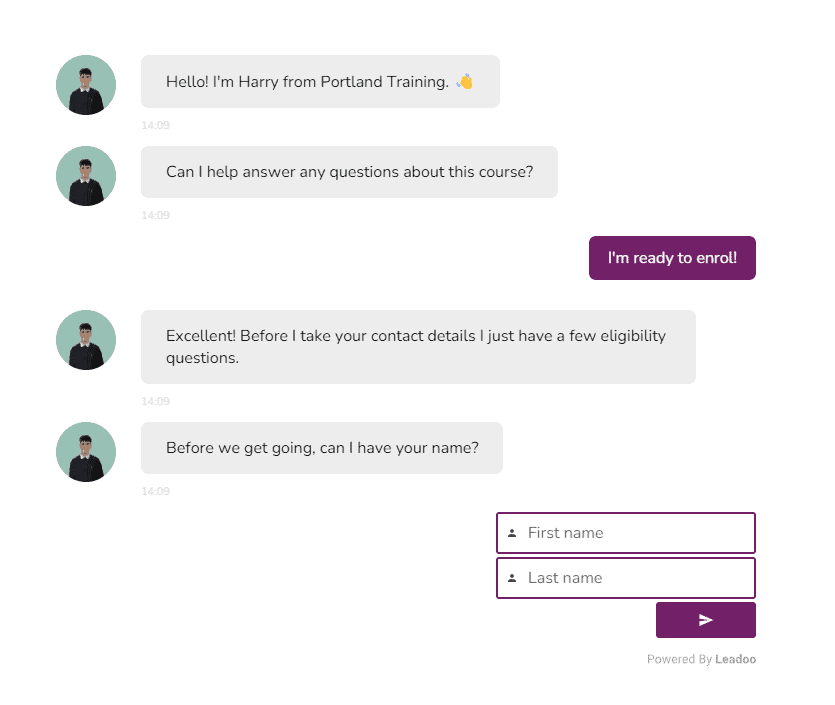 scren Portland Training Increasing year-on-year website leads 216% with Portland Training
