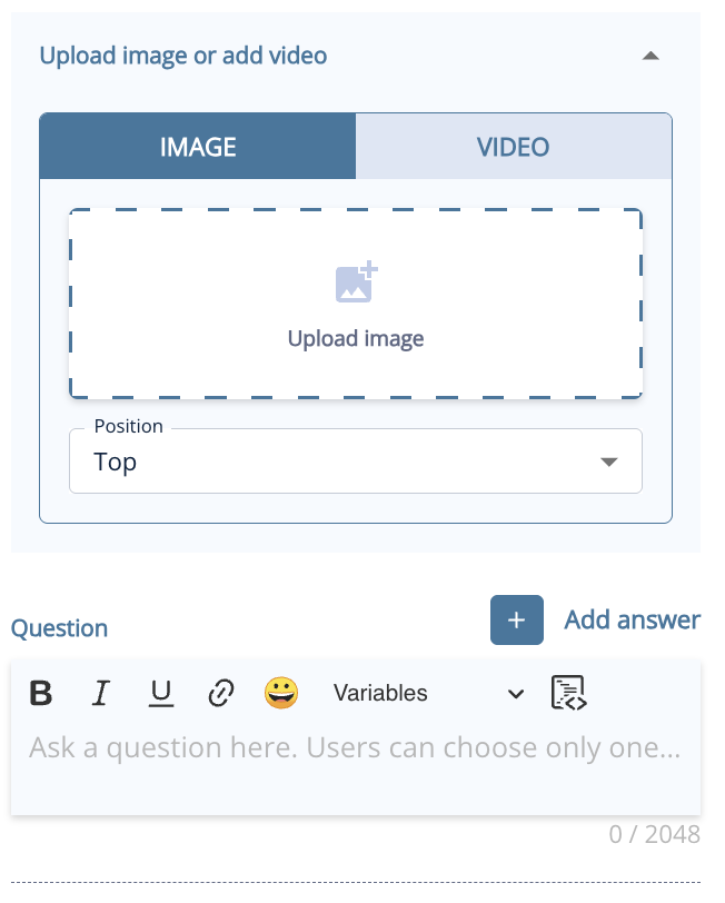 How to embed video and images in a Leadoo bot 2 video Screenshot 2025 06 04 at 15.17.30 video How to embed video and images in a Leadoo bot