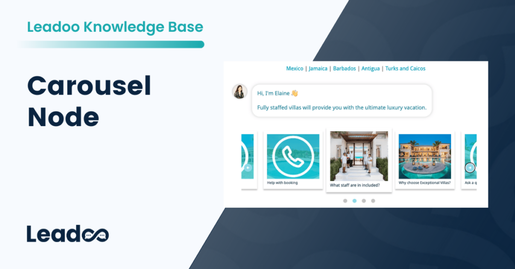 1 Leadoo ai How to create a Carousel Node