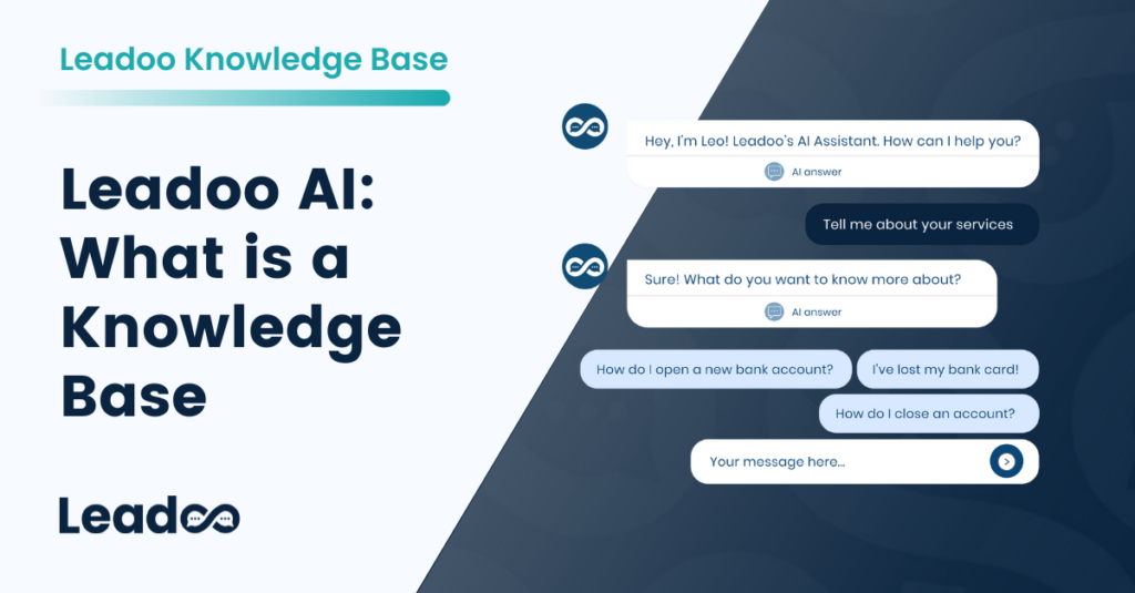 AI Knowledge Base Leadoo ai Leadoo AI: What is a Knowledge Base and How to Build One