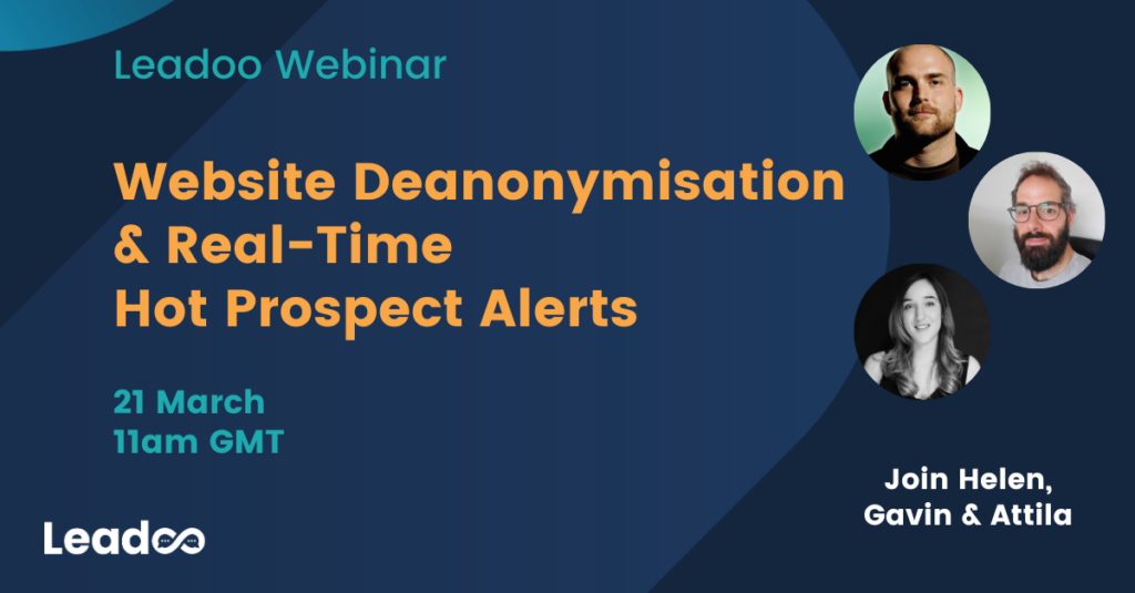 Website Deanonymisation Real Time Hot Prospect Alerts 1 leadoo security Website Deanonymisation & Real-Time Hot-Prospect Alerts