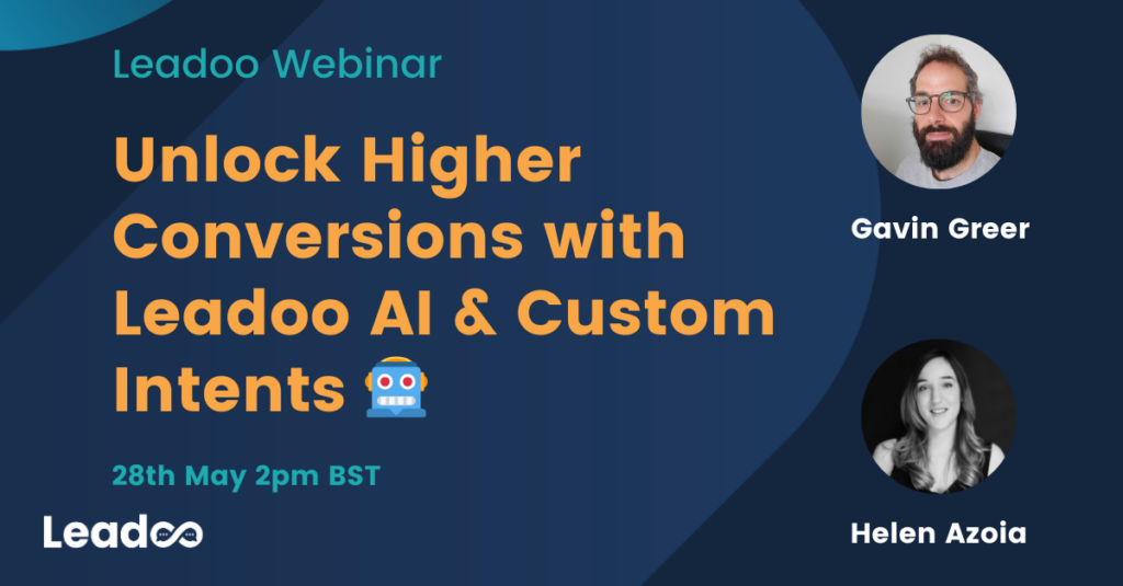 Bot Building Refresher 5 leadoo security Unlock Higher Conversions with Leadoo AI & Custom Intents