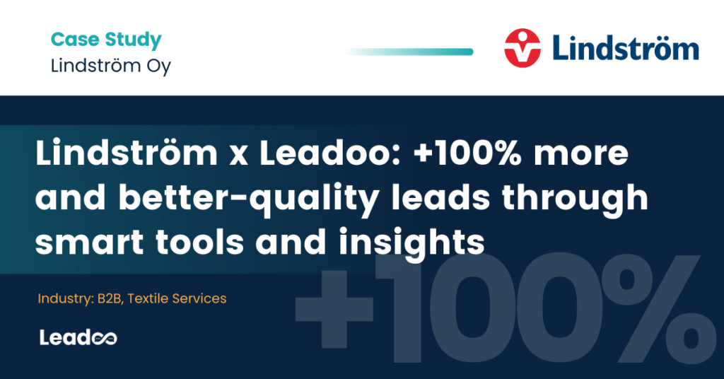 Case Study Lindstrom Lindström x Leadoo: More Personalized Customer Experience