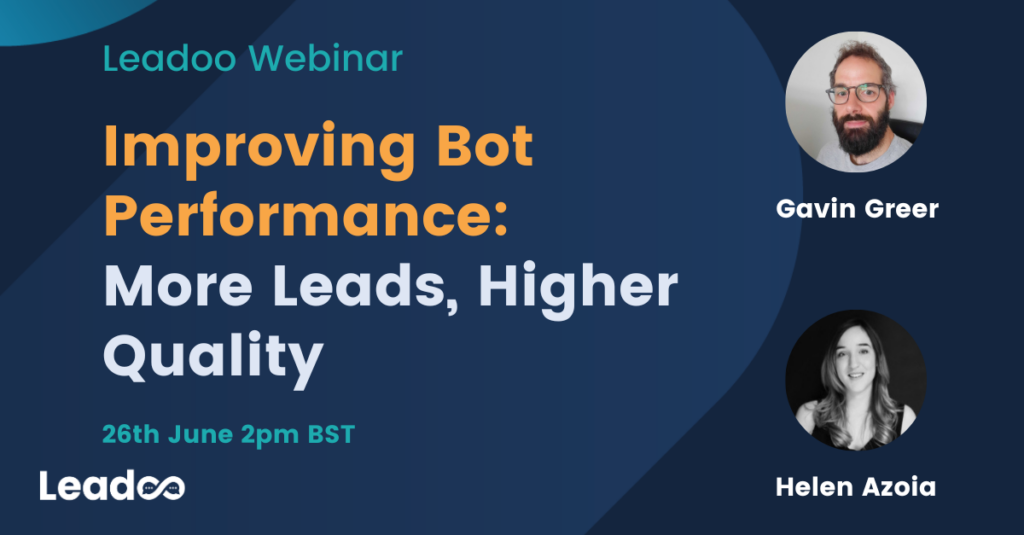 Bot Building Refresher 6 leadoo security Improving Bot Performance: More Leads, Higher Quality